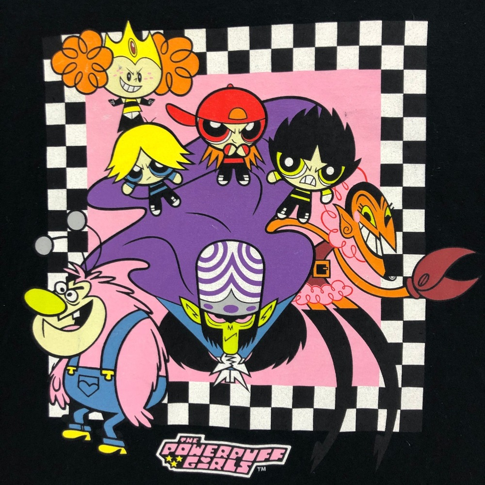 Cartoon Network Powerpuff Girls T Shirt Mojo Jojo‎ Villains Cartoon Graphic Tee